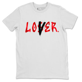 Air Jordan 1 Satin Bred Sneaker Match Tees Loser Lover Sneaker Tees Jordan 1 High OG Satin Bred Sneaker Release Tees Unisex Shirts White 2