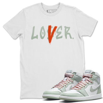 Jordan 1 Seafoam Sneaker Match Tees Loser Lover Sneaker Tees Jordan 1 Seafoam Sneaker Release Tees Unisex Shirts
