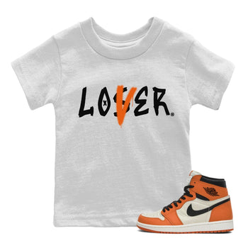 Jordan 1 Shattered Backboard Away Sneaker Match Tees Loser Lover Sneaker Tees Jordan 1 Shattered Backboard Away Sneaker Release Tees Kids Shirts