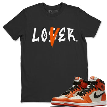 Jordan 1 Shattered Backboard Away Sneaker Match Tees Loser Lover Sneaker Tees Jordan 1 Shattered Backboard Away Sneaker Release Tees Unisex Shirts