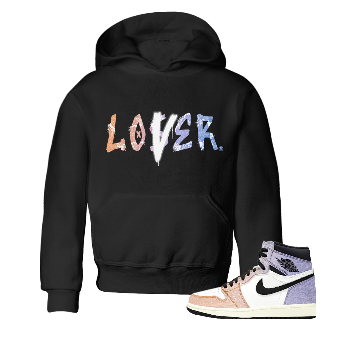 Jordan 1 Skyline Sneaker Match Tees Loser Lover Sneaker Tees Jordan 1 Skyline Sneaker Release Tees Kids Shirts