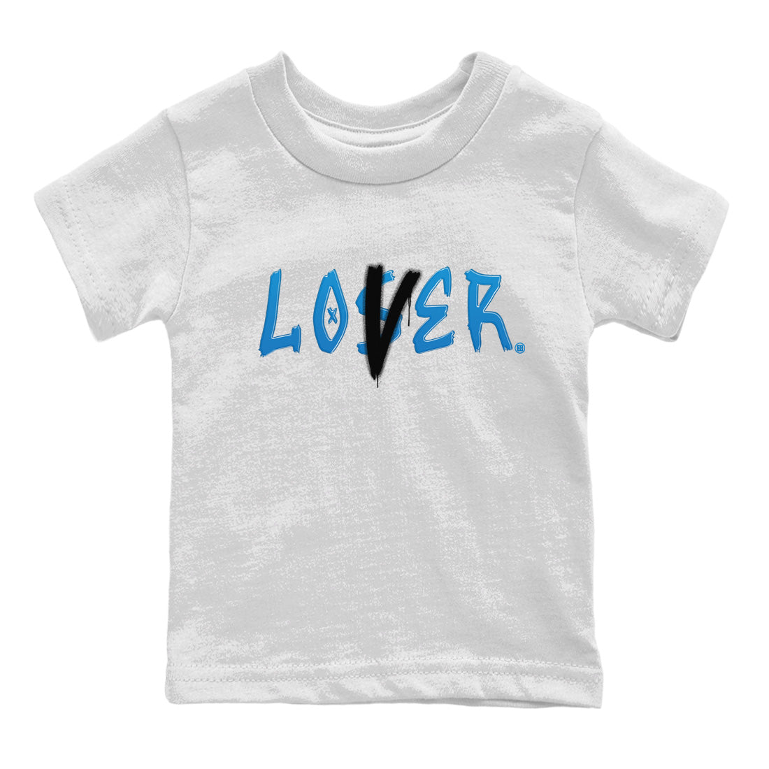 Air Jordan 1 Travis Scott Fragment Sneaker Match Tees Loser Lover Sneaker Tees Air Jordan 1 High x Travis Scott x Fragment Sneaker Release Tees Kids Shirts White 2