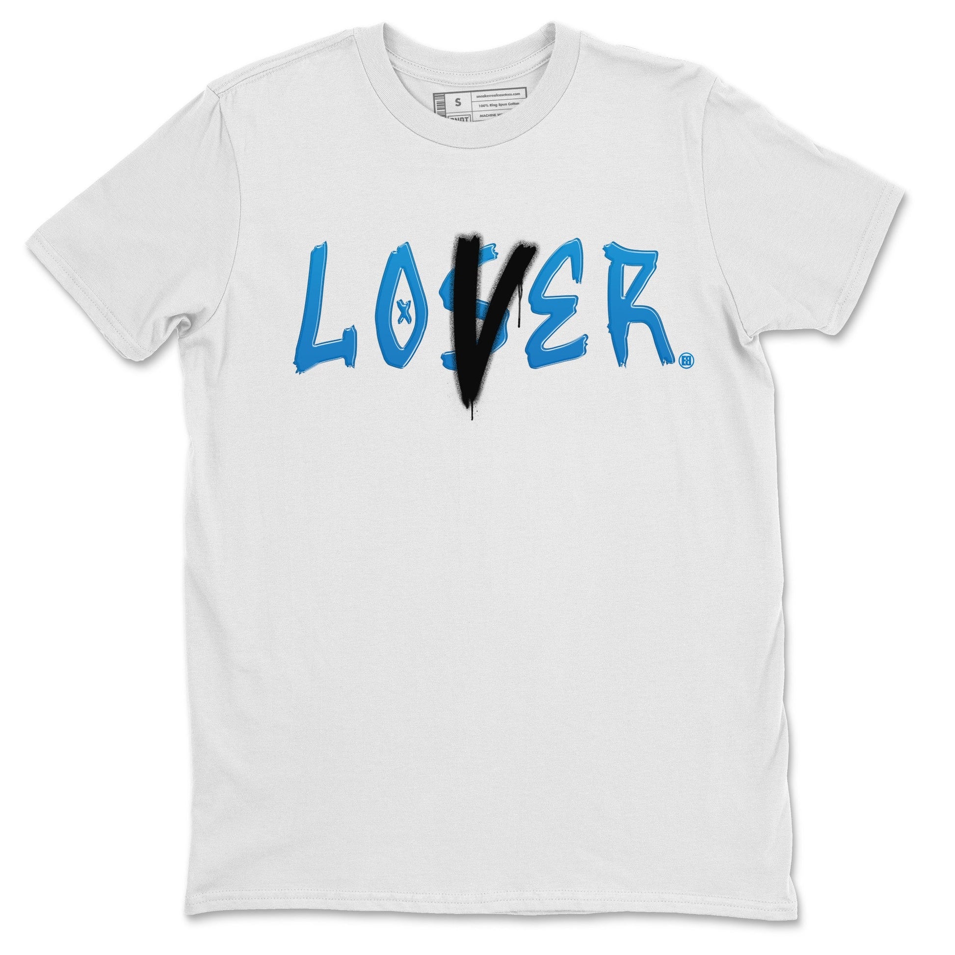 Air Jordan 1 Travis Scott Fragment Sneaker Match Tees Loser Lover Sneaker Tees Air Jordan 1 High x Travis Scott x Fragment Sneaker Release Tees Unisex Shirts White 2