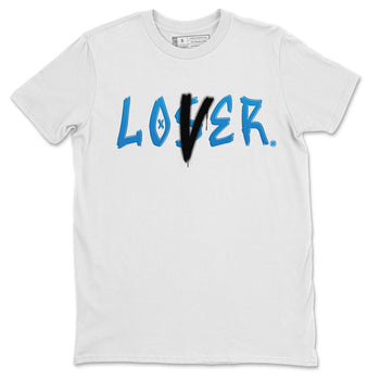 Air Jordan 1 Travis Scott Fragment Sneaker Match Tees Loser Lover Sneaker Tees Air Jordan 1 High x Travis Scott x Fragment Sneaker Release Tees Unisex Shirts White 2