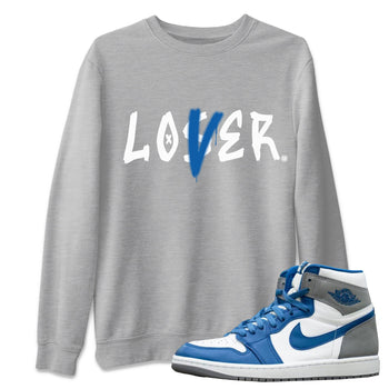 Jordan 1 True Blue Sneaker Match Tees Loser Lover Sneaker Tees Jordan 1 True Blue Sneaker Release Tees Unisex Shirts