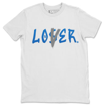 Jordan 1 True Blue Sneaker Match Tees Loser Lover Sneaker Tees Jordan 1 True Blue Sneaker Release Tees Unisex Shirts
