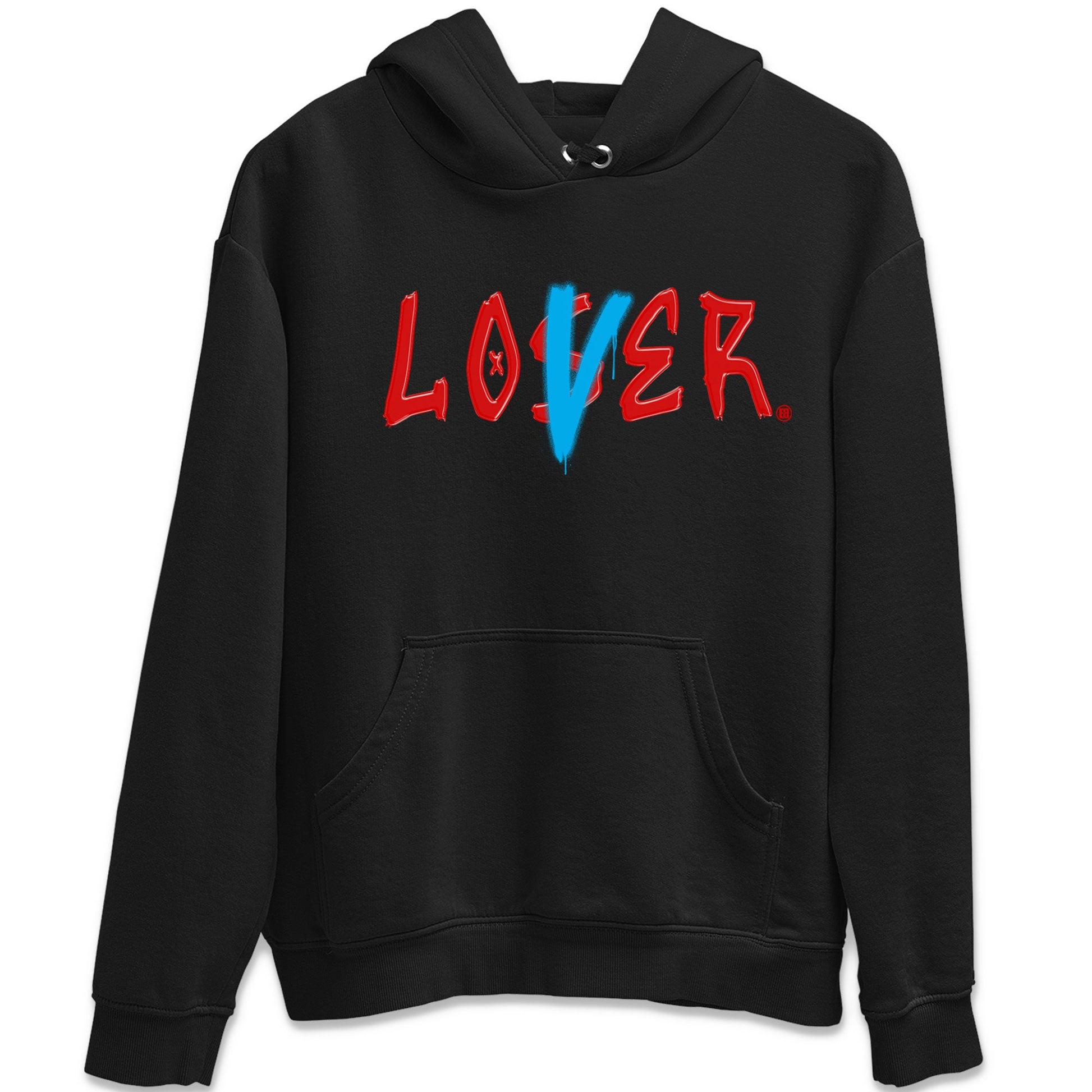 Air Jordan 1 UNC to Chicago Sneaker Match Tees Loser Lover Sneaker Tees Jordan 1 Low OG WMNS UNC to Chicago SNRT Sneaker Release Tees Unisex Shirts Black 2