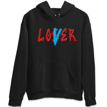 Air Jordan 1 UNC to Chicago Sneaker Match Tees Loser Lover Sneaker Tees Jordan 1 Low OG WMNS UNC to Chicago SNRT Sneaker Release Tees Unisex Shirts Black 2