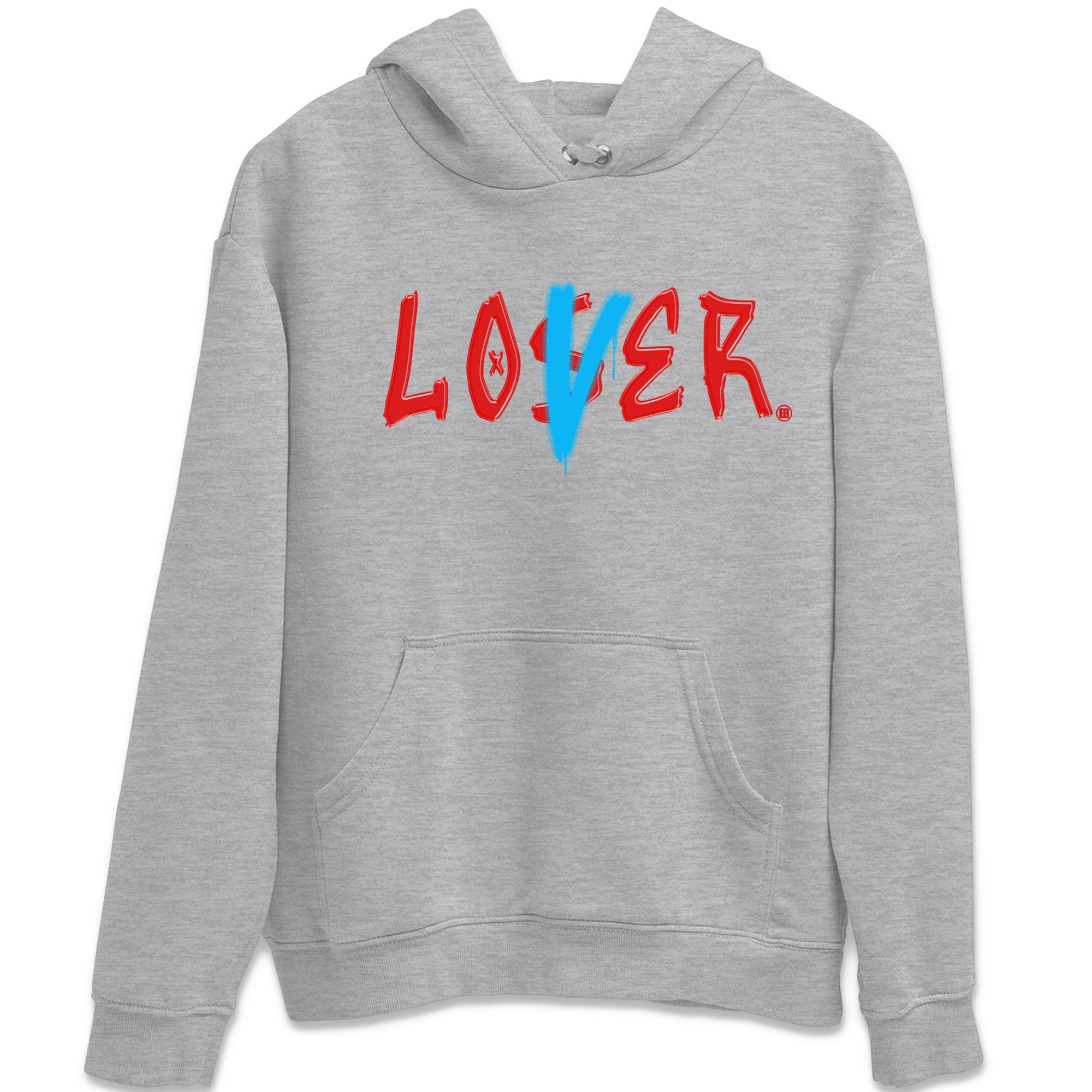 Air Jordan 1 UNC to Chicago Sneaker Match Tees Loser Lover Sneaker Tees Jordan 1 Low OG WMNS UNC to Chicago SNRT Sneaker Release Tees Unisex Shirts Heather Grey 2