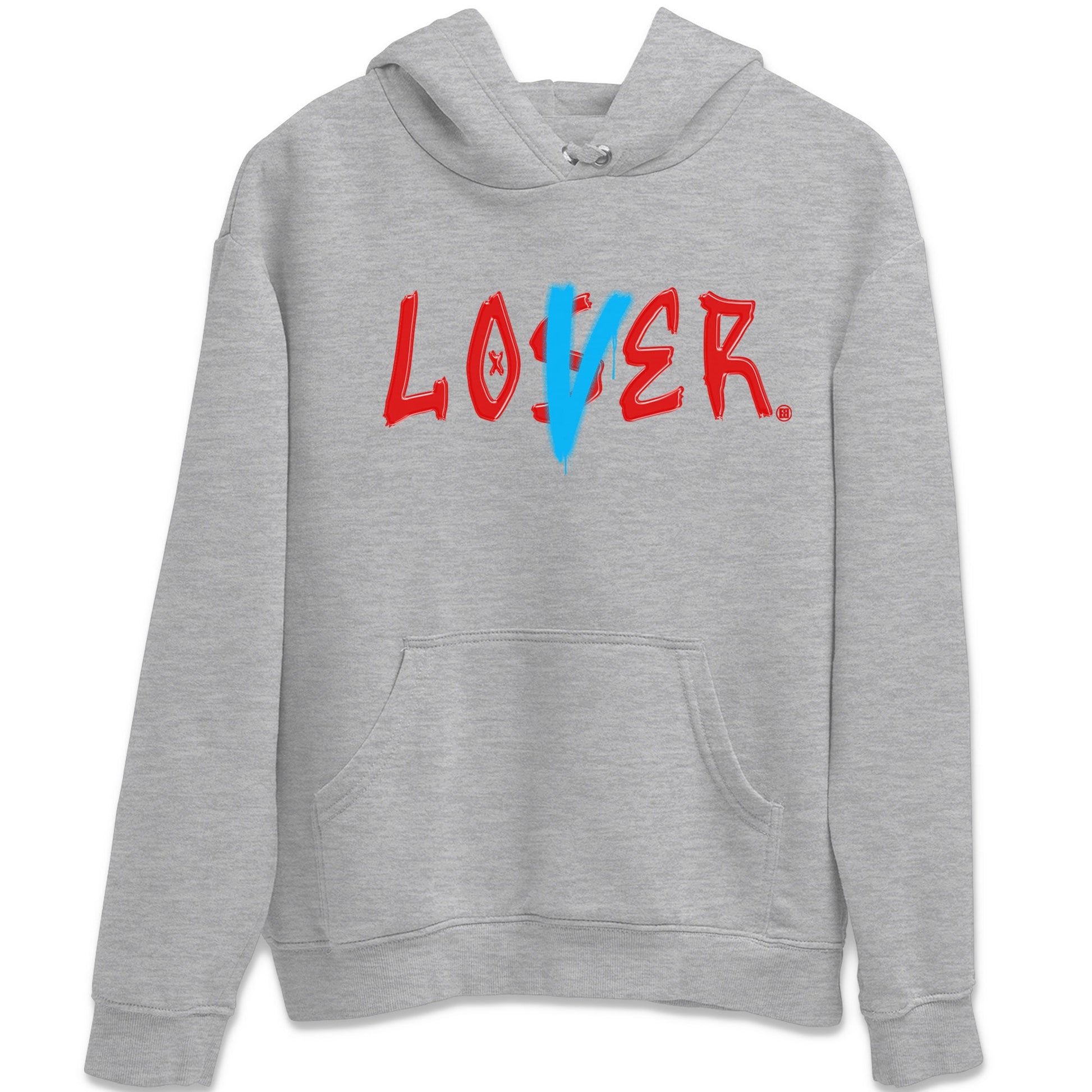 Air Jordan 1 UNC to Chicago Sneaker Match Tees Loser Lover Sneaker Tees Jordan 1 Low OG WMNS UNC to Chicago SNRT Sneaker Release Tees Unisex Shirts Heather Grey 2