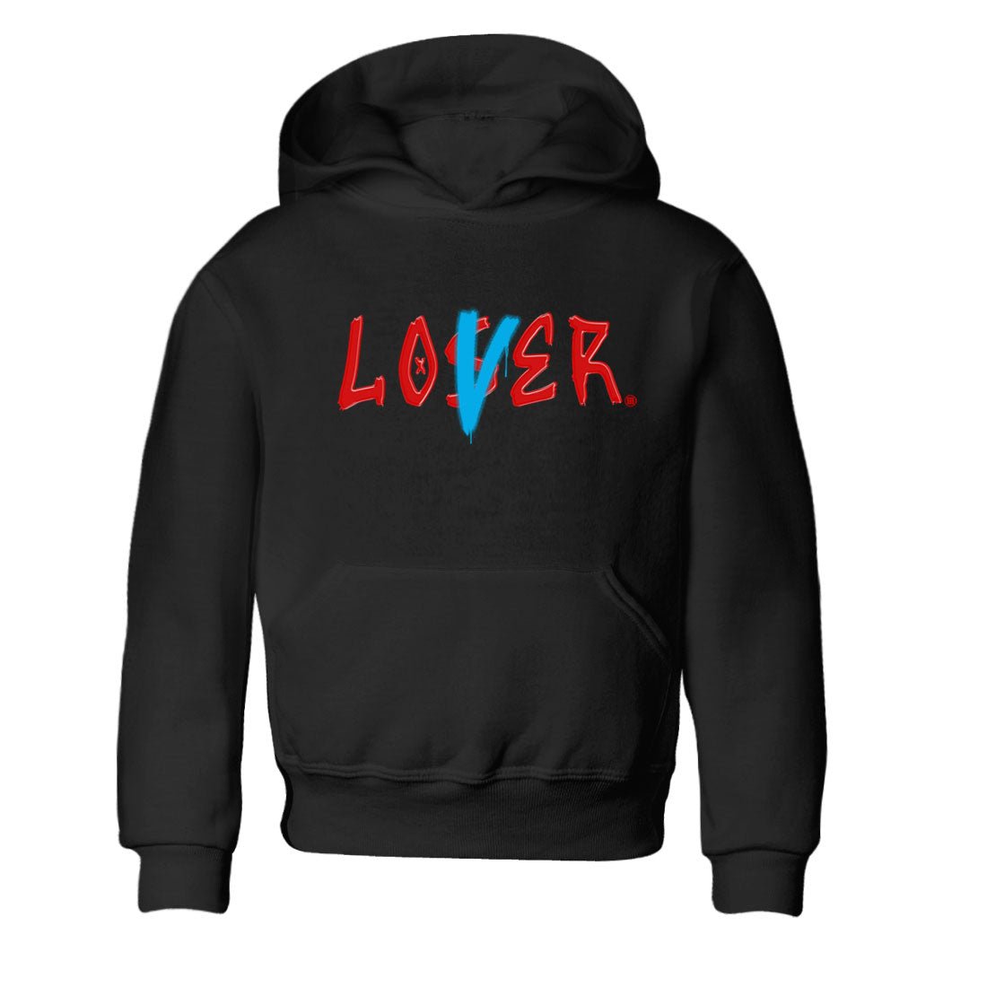 Air Jordan 1 UNC to Chicago Sneaker Match Tees Loser Lover Sneaker Tees Jordan 1 Low OG WMNS UNC to Chicago SNRT Sneaker Release Tees Kids and Baby Youth Shirts Black 2