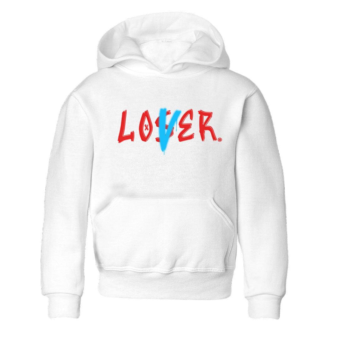 Air Jordan 1 UNC to Chicago Sneaker Match Tees Loser Lover Sneaker Tees Jordan 1 Low OG WMNS UNC to Chicago SNRT Sneaker Release Tees Kids and Baby Youth Shirts White 2