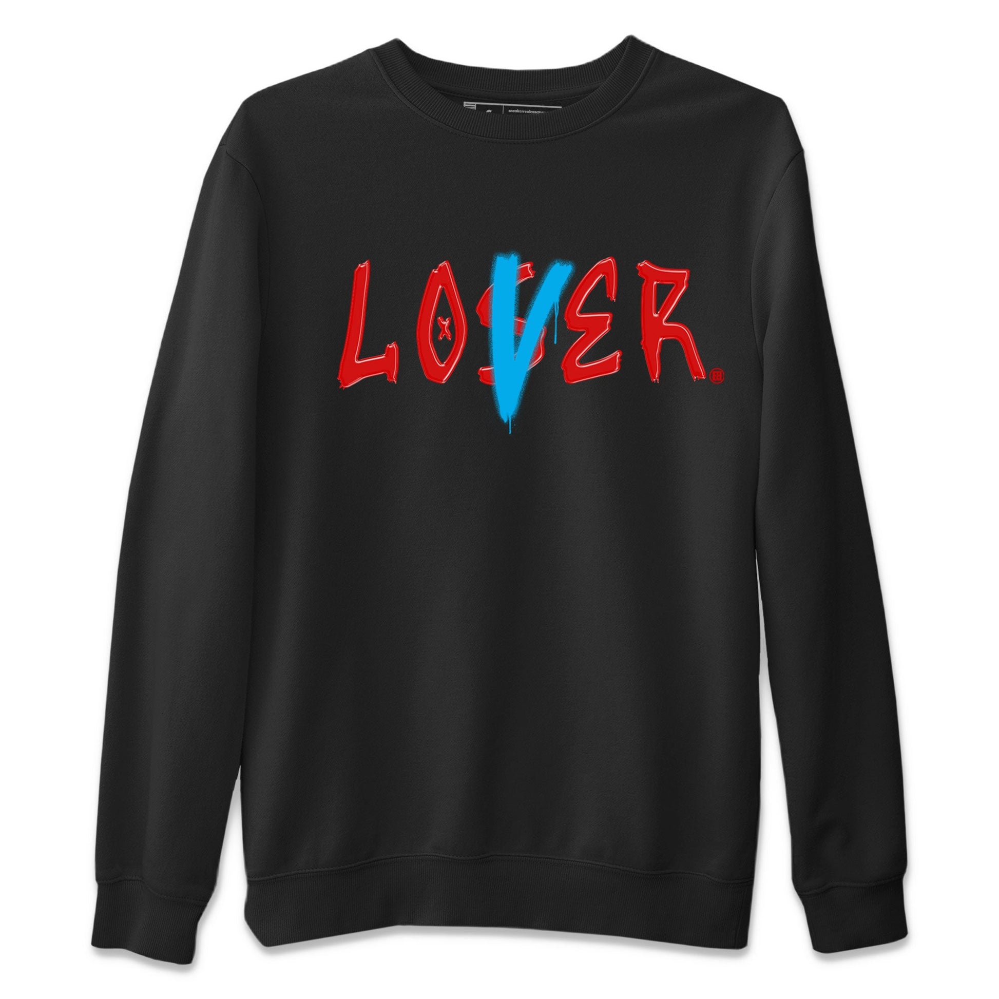 Air Jordan 1 UNC to Chicago Sneaker Match Tees Loser Lover Sneaker Tees Jordan 1 Low OG WMNS UNC to Chicago SNRT Sneaker Release Tees Unisex Shirts Black 2