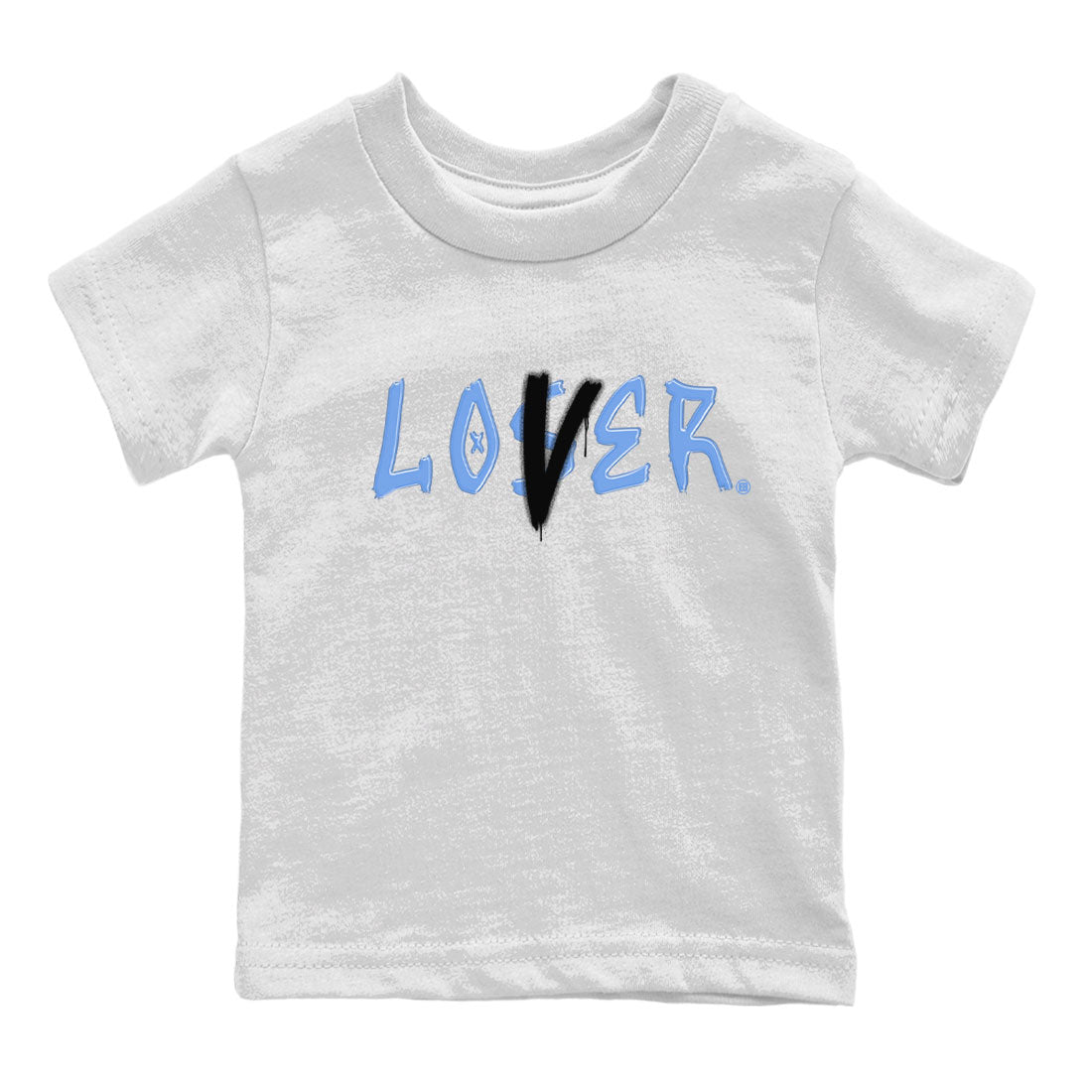 Air Jordan 1 UNC Toe shirt to match jordans Loser Lover sneaker tees Air Jordan 1 Retro High OG UNC Toe SNRT Sneaker Release Tees Baby Toddler White 2 T-Shirt