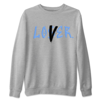 Air Jordan 1 UNC Toe shirt to match jordans Loser Lover sneaker tees Air Jordan 1 Retro High OG UNC Toe SNRT Sneaker Release Tees Unisex Heather Grey 2 T-Shirt