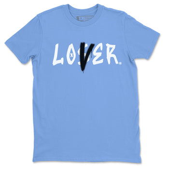 Air Jordan 1 UNC Toe shirt to match jordans Loser Lover sneaker tees Air Jordan 1 Retro High OG UNC Toe SNRT Sneaker Release Tees Unisex Carolina Blue 2 T-Shirt