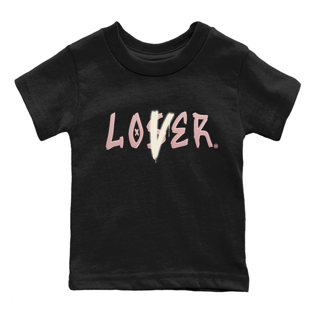 Air Jordan 1 Washed Pink Sneaker Match Tees Loser Lover Sneaker Tees Air Jordan 1 High OG WMNS Washed Pink Sneaker Release Tees Kids Shirts Black 2
