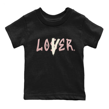 Air Jordan 1 Washed Pink Sneaker Match Tees Loser Lover Sneaker Tees Air Jordan 1 High OG WMNS Washed Pink Sneaker Release Tees Kids Shirts Black 2