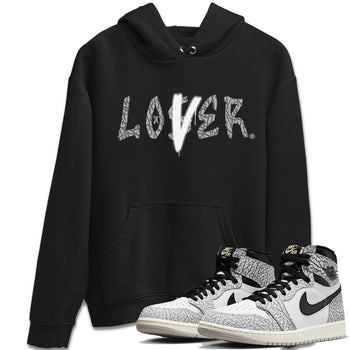 Jordan 1 White Cement Sneaker Match Tees Loser Lover Sneaker Tees Jordan 1 White Cement Sneaker Release Tees Unisex Shirts