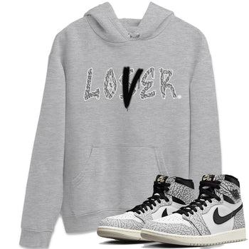 Jordan 1 White Cement Sneaker Match Tees Loser Lover Sneaker Tees Jordan 1 White Cement Sneaker Release Tees Unisex Shirts