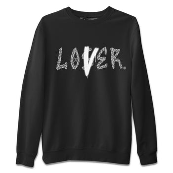 Jordan 1 White Cement Sneaker Match Tees Loser Lover Sneaker Tees Jordan 1 White Cement Sneaker Release Tees Unisex Shirts