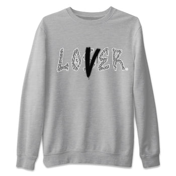 Jordan 1 White Cement Sneaker Match Tees Loser Lover Sneaker Tees Jordan 1 White Cement Sneaker Release Tees Unisex Shirts