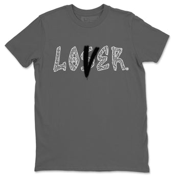 Jordan 1 White Cement Sneaker Match Tees Loser Lover Sneaker Tees Jordan 1 White Cement Sneaker Release Tees Unisex Shirts