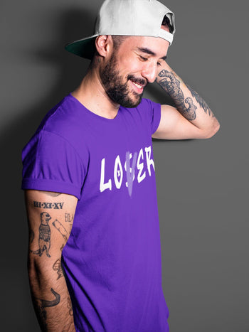 Jordan 1 WMNS Court Purple Sneaker Match Tees Loser Lover Sneaker Tees Jordan 1 WMNS Court Purple Sneaker Release Tees Unisex Shirts