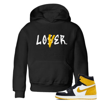 Jordan 1 High OG Yellow Ochre Shirt To Match Jordans Loser Lover Streetwear Fashion Air Jordan 1 Yellow Ochre SNRT sneaker release tees baby toddler Black 1 cotton Shirt
