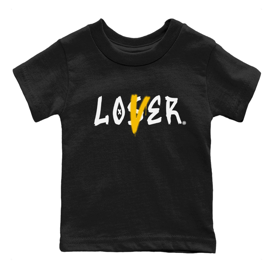 Jordan 1 High OG Yellow Ochre Shirt To Match Jordans Loser Lover Streetwear Fashion Air Jordan 1 Yellow Ochre SNRT sneaker release tees baby toddler Black 2 cotton Shirt