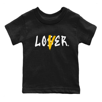 Jordan 1 High OG Yellow Ochre Shirt To Match Jordans Loser Lover Streetwear Fashion Air Jordan 1 Yellow Ochre SNRT sneaker release tees baby toddler Black 2 cotton Shirt