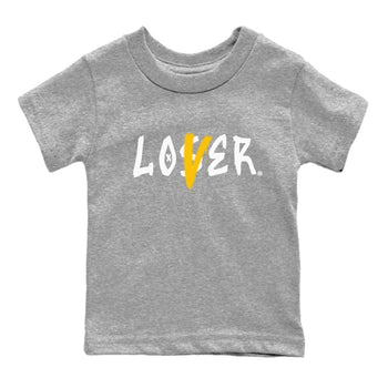 Jordan 1 High OG Yellow Ochre Shirt To Match Jordans Loser Lover Streetwear Fashion Air Jordan 1 Yellow Ochre SNRT sneaker release tees baby toddler Heather Grey 2 cotton Shirt