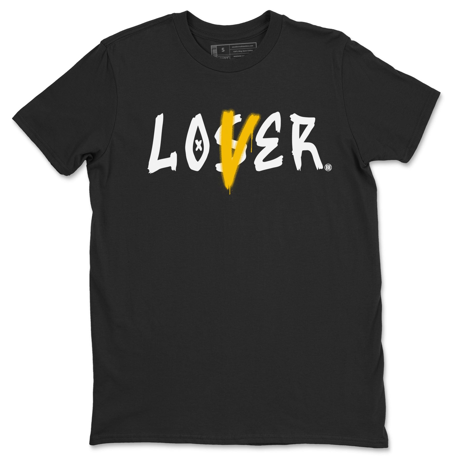 Jordan 1 High OG Yellow Ochre Shirt To Match Jordans Loser Lover Streetwear Fashion Air Jordan 1 Yellow Ochre SNRT Sneaker Release Tees unisex cotton Black 2 crew neck shirt