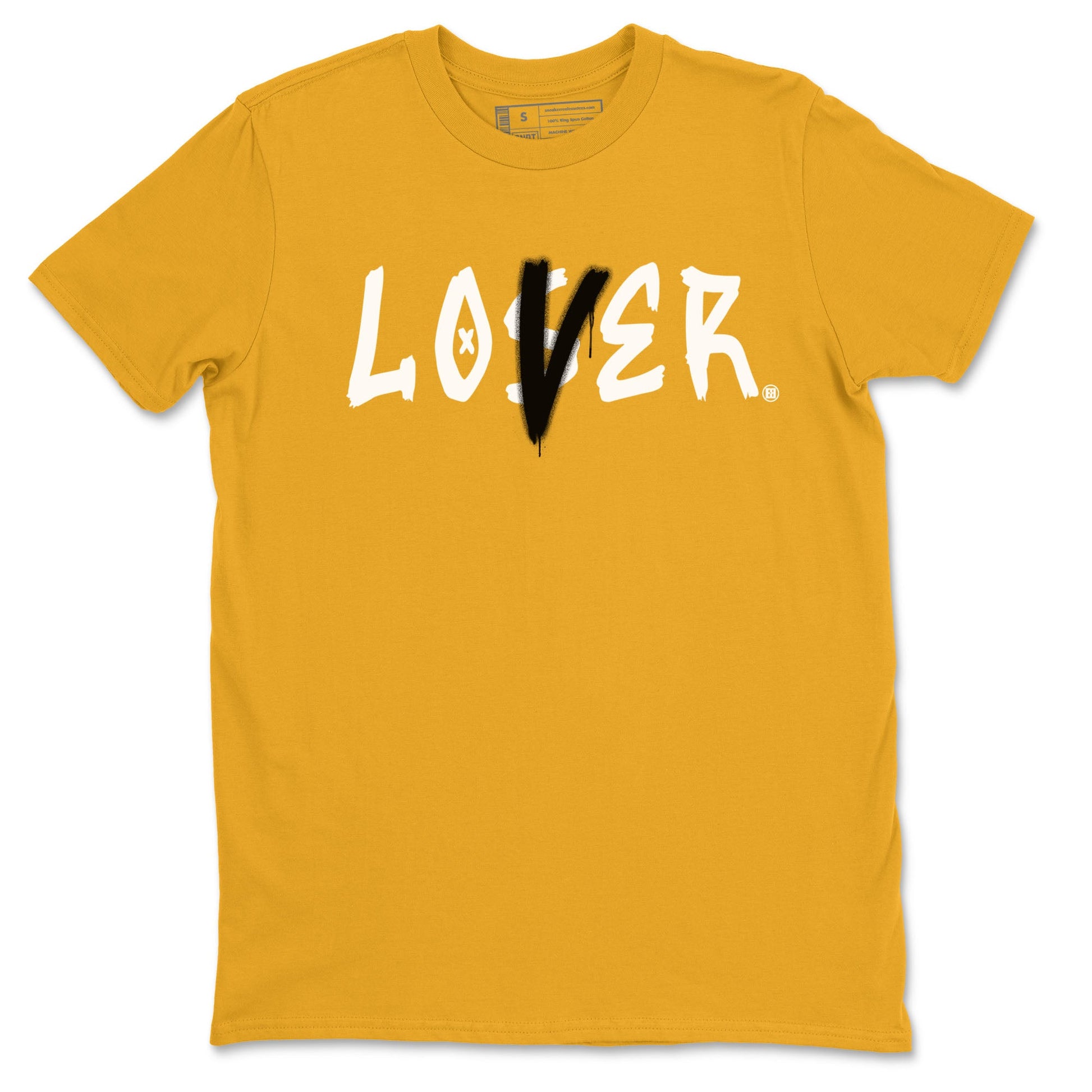 Jordan 1 High OG Yellow Ochre Shirt To Match Jordans Loser Lover Streetwear Fashion Air Jordan 1 Yellow Ochre SNRT Sneaker Release Tees unisex cotton Gold 2 crew neck shirt