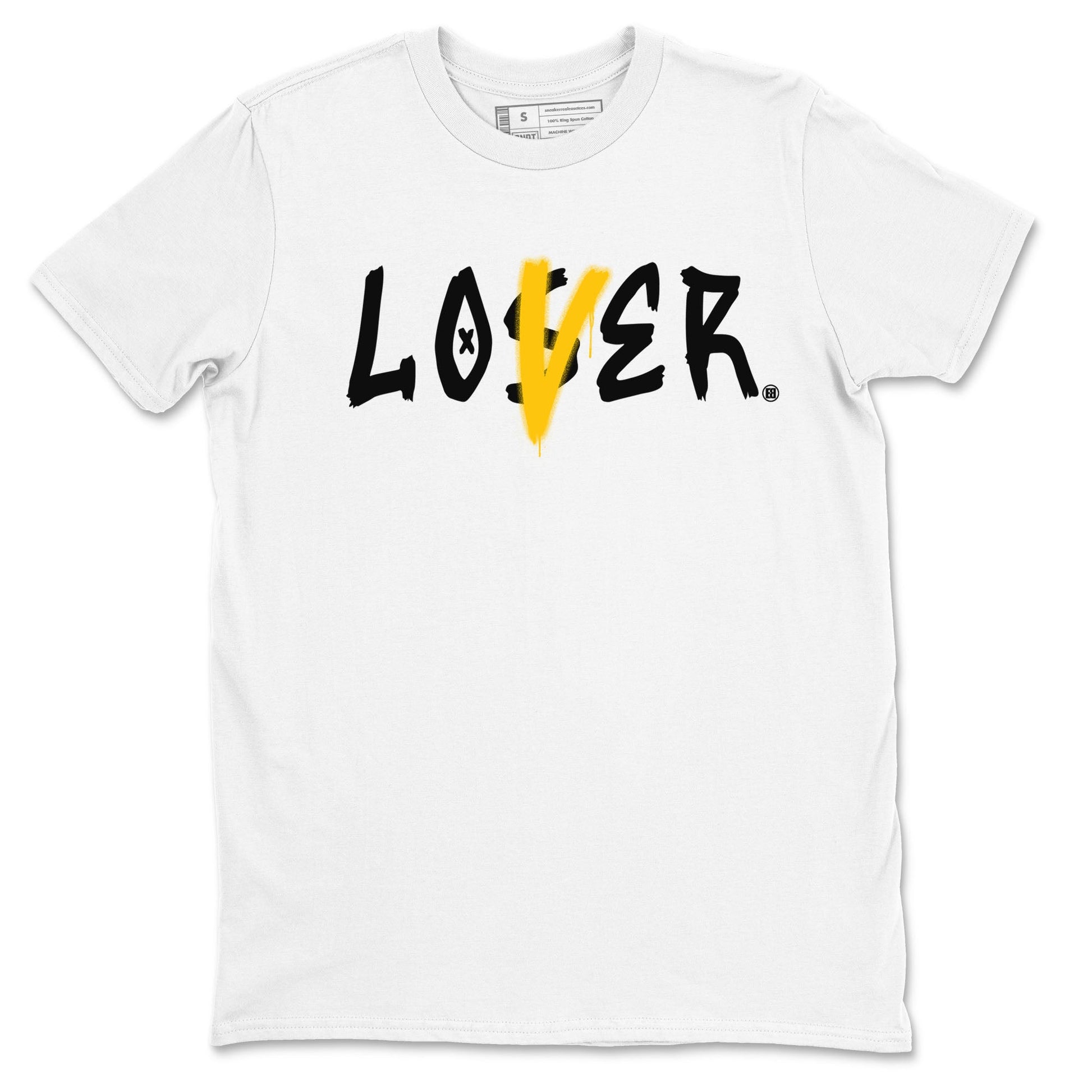 Jordan 1 High OG Yellow Ochre Shirt To Match Jordans Loser Lover Streetwear Fashion Air Jordan 1 Yellow Ochre SNRT Sneaker Release Tees unisex cotton White 2 crew neck shirt