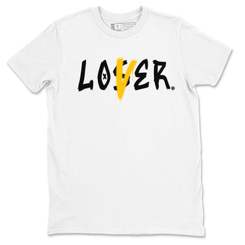 Jordan 1 High OG Yellow Ochre Shirt To Match Jordans Loser Lover Streetwear Fashion Air Jordan 1 Yellow Ochre SNRT Sneaker Release Tees unisex cotton White 2 crew neck shirt