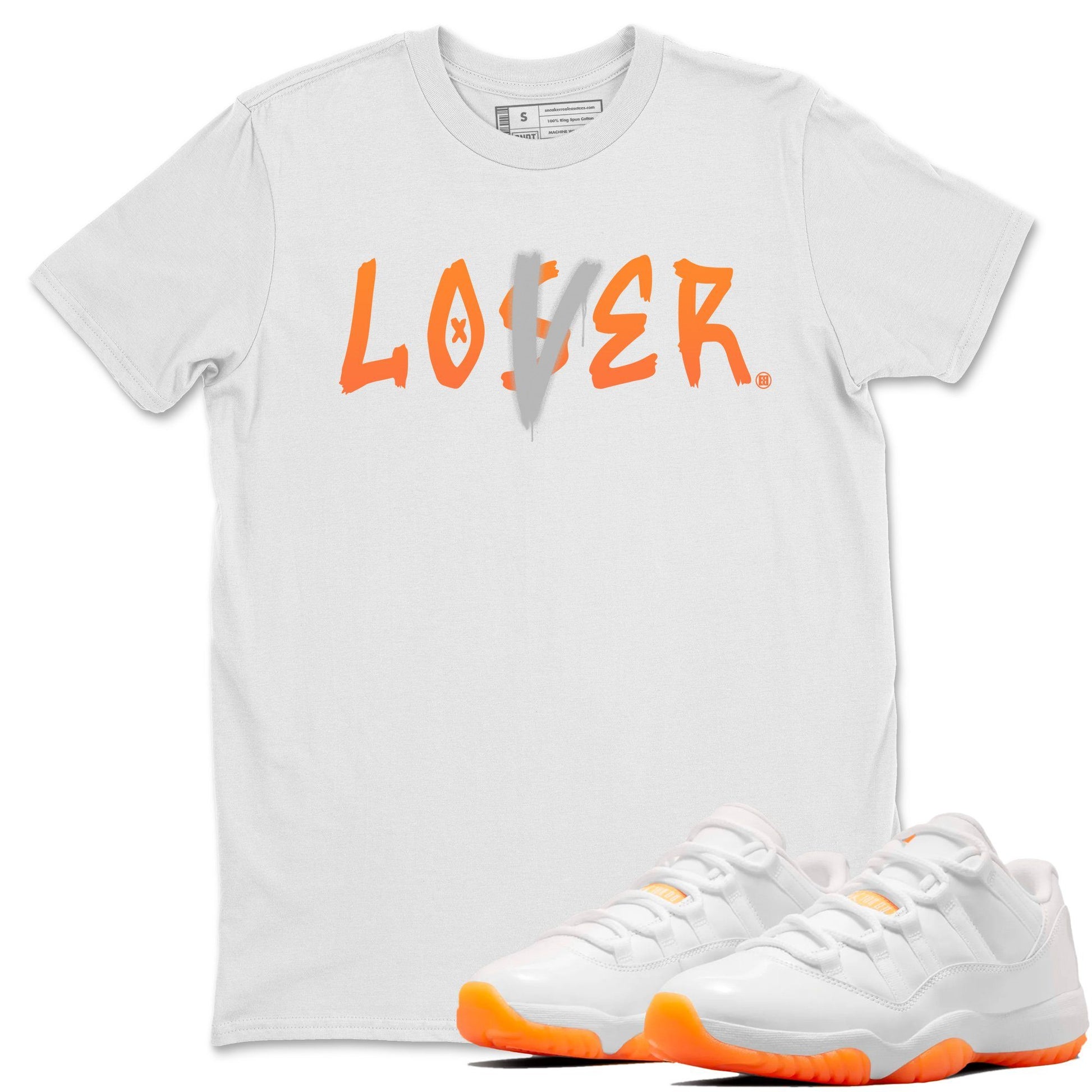 Jordan 11 Citrus Sneaker Match Tees Loser Lover Sneaker Tees Jordan 11 Citrus Sneaker Release Tees Unisex Shirts