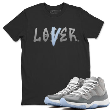 Jordan 11 Cool Grey Sneaker Match Tees Loser Lover Sneaker Tees Jordan 11 Cool Grey Sneaker Release Tees Unisex Shirts