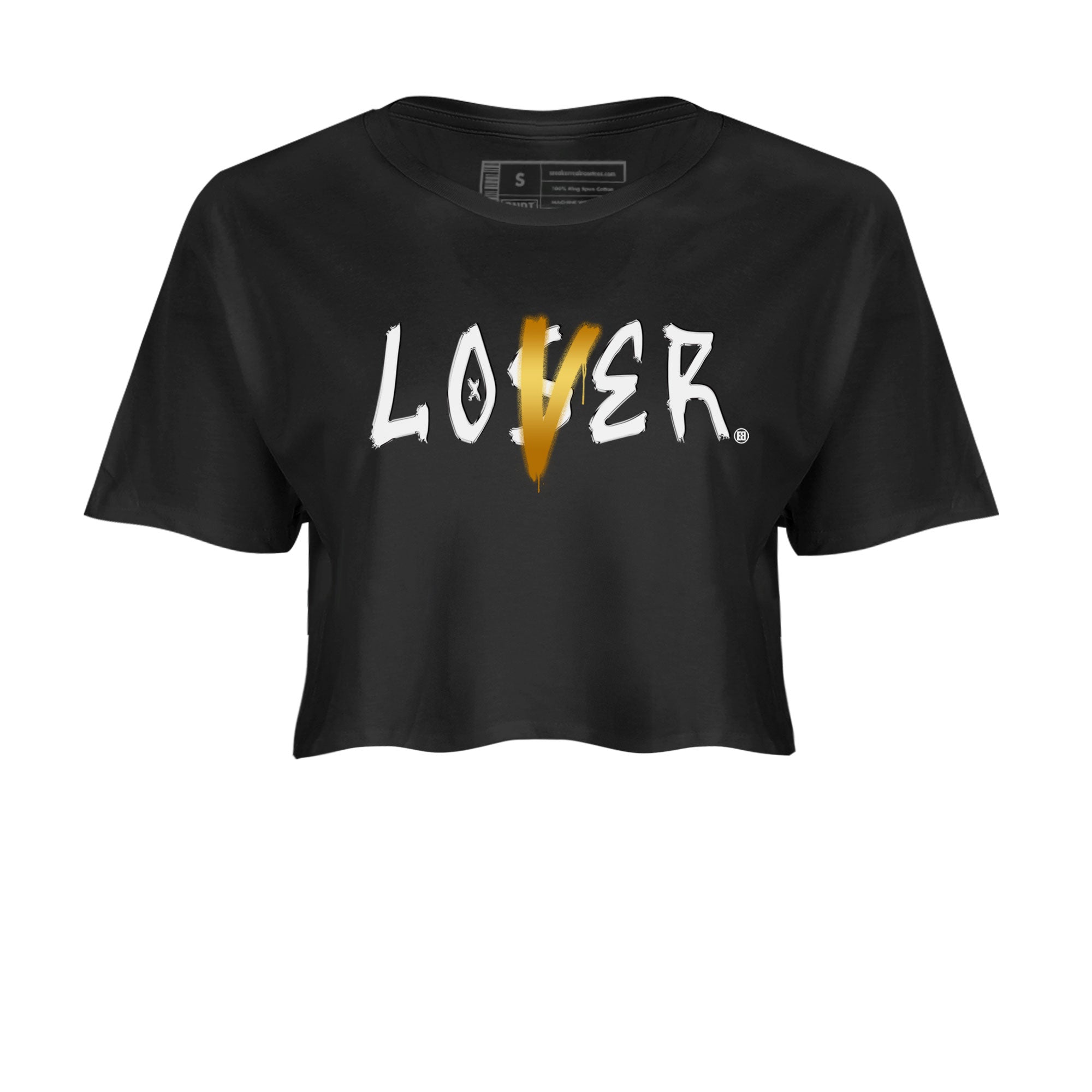 Air Jordan 11 Gratitude shirt to match jordans Loser Lover sneaker tees Jordan 11 Retro Gratitude SNRT Sneaker Tees Black 2 Crop T-Shirt