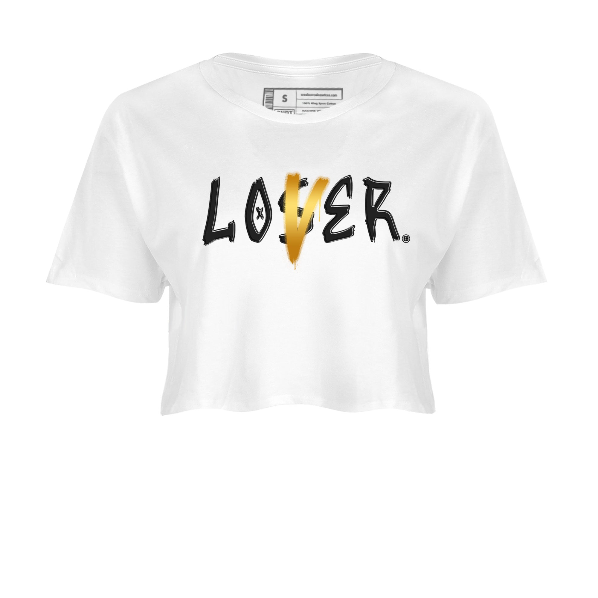 Air Jordan 11 Gratitude shirt to match jordans Loser Lover sneaker tees Jordan 11 Retro Gratitude SNRT Sneaker Tees White 2 Crop T-Shirt
