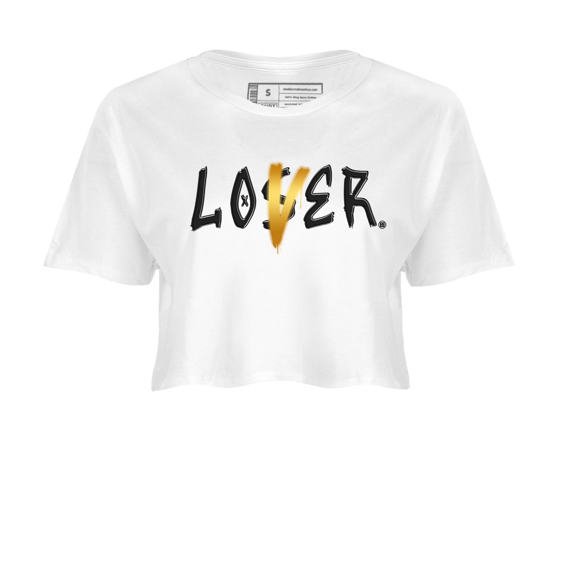 Air Jordan 11 Gratitude shirt to match jordans Loser Lover sneaker tees Jordan 11 Retro Gratitude SNRT Sneaker Tees White 2 Crop T-Shirt