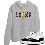 Air Jordan 11 Gratitude shirt to match jordans Loser Lover sneaker tees Jordan 11 Retro Gratitude SNRT Sneaker Tees Unisex Streetwear Clothing Heather Grey 1 T-Shirt