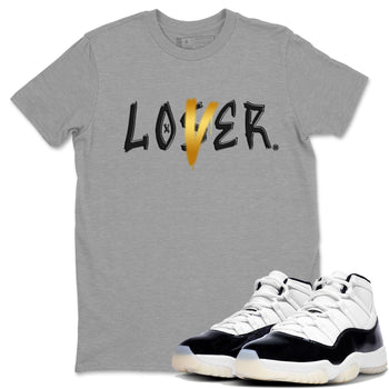 Air Jordan 11 Gratitude shirt to match jordans Loser Lover sneaker tees Jordan 11 Retro Gratitude SNRT Sneaker Tees Unisex Streetwear Clothing Heather Grey 1 T-Shirt