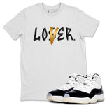 Air Jordan 11 Gratitude shirt to match jordans Loser Lover sneaker tees Jordan 11 Retro Gratitude SNRT Sneaker Tees Unisex Streetwear Clothing White 1 T-Shirt