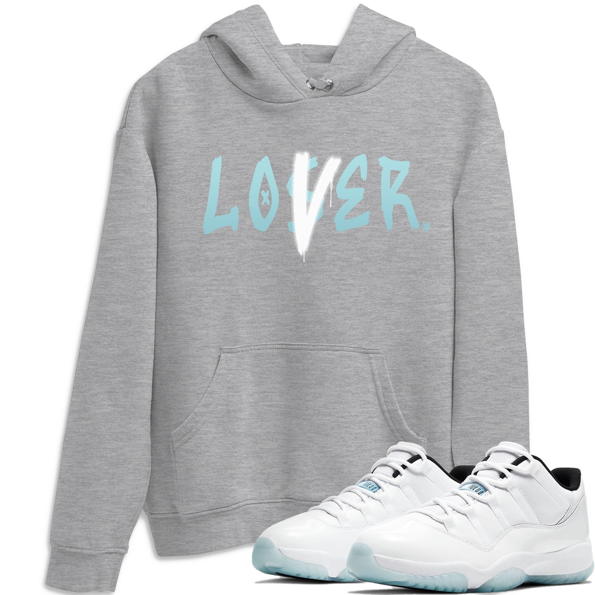 Jordan 11 Legend Blue Sneaker Match Tees Loser Lover Sneaker Tees Jordan 11 Legend Blue Sneaker Release Tees Unisex Shirts