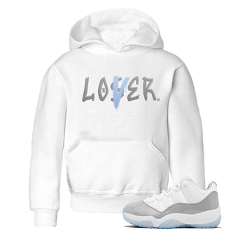 Air Jordan 11 White Cement Sneaker Match Tees Loser Lover Sneaker Tees Air Jordan 11 Retro White Cement Sneaker Release Tees Kids Shirts White 1