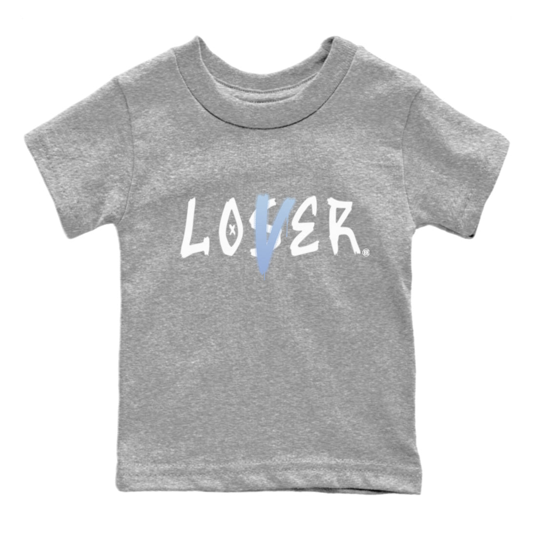 Air Jordan 11 White Cement Sneaker Match Tees Loser Lover Sneaker Tees Air Jordan 11 Retro White Cement Sneaker Release Tees Kids Shirts Heather Grey 2