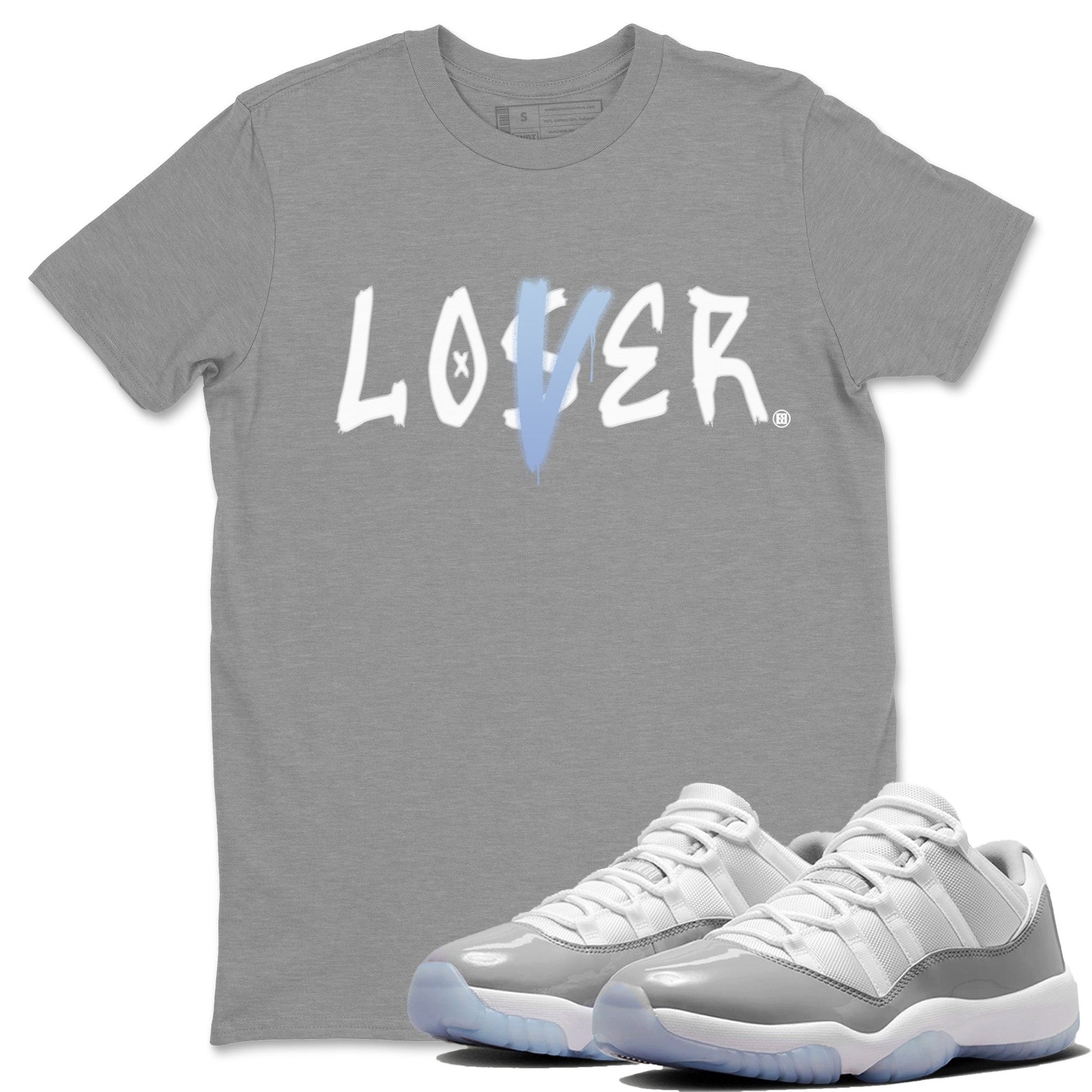 Jordan 2 OFF-WHITE Black Blue, Loser Lover Unisex Shirts