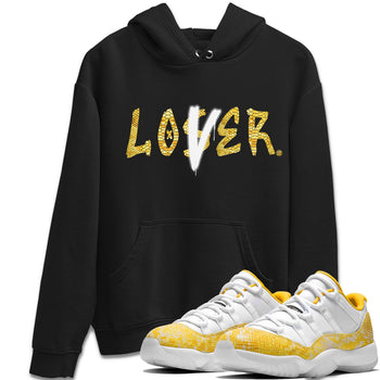 Jordan 11 Yellow Python Sneaker Match Tees Loser Lover Sneaker Tees Jordan 11 Yellow Python Sneaker Release Tees Unisex Shirts