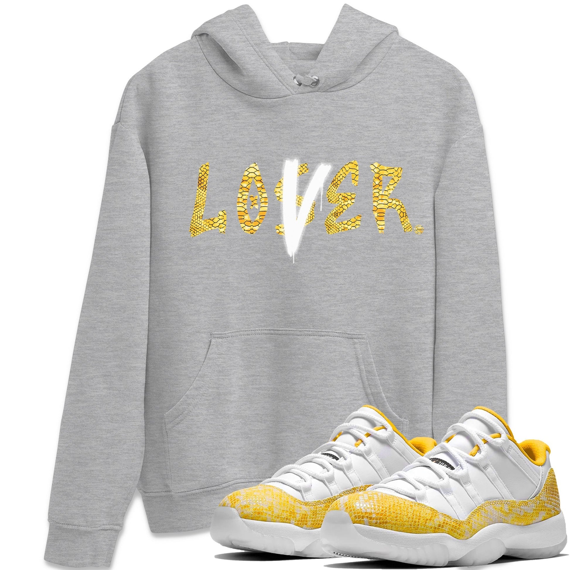 Jordan 11 Yellow Python Sneaker Match Tees Loser Lover Sneaker Tees Jordan 11 Yellow Python Sneaker Release Tees Unisex Shirts